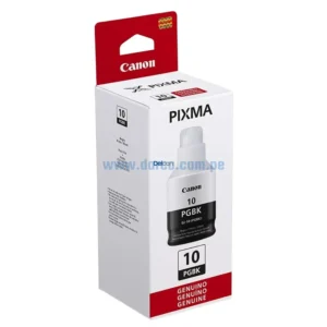 Botella De Tinta Canon GI-10 PGBK G6010 / G5010 Negro Original