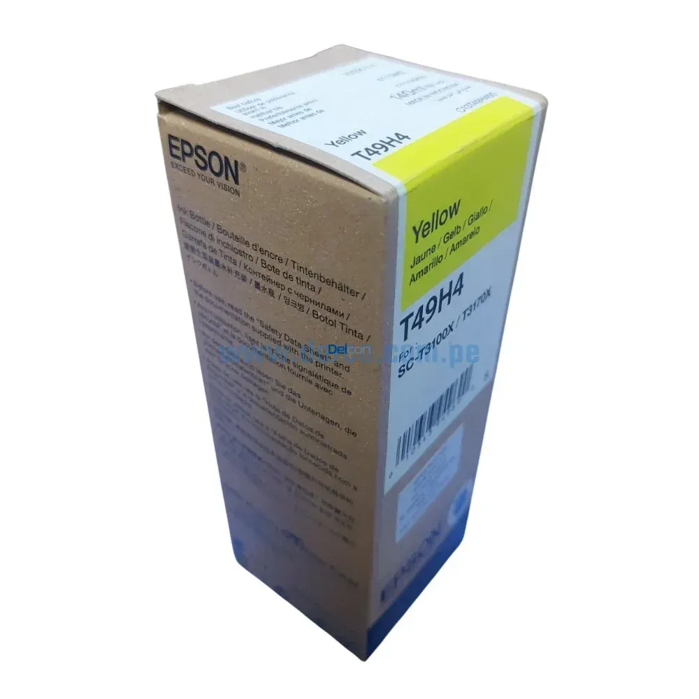 Botella De Tinta Epson T49H400 Yellow SC-T3100X, SC-T3170X - Imagen 3