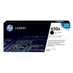 Cartucho De Toner HP CE270A 650A LaserJet M750 Negro