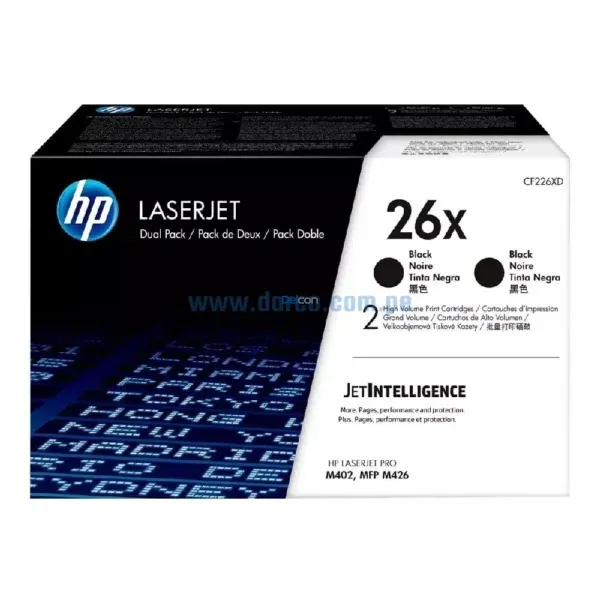 Toner Hp CF226XD (26XD) Laserjet Pro M402 / MFP M426 Black - Imagen 3