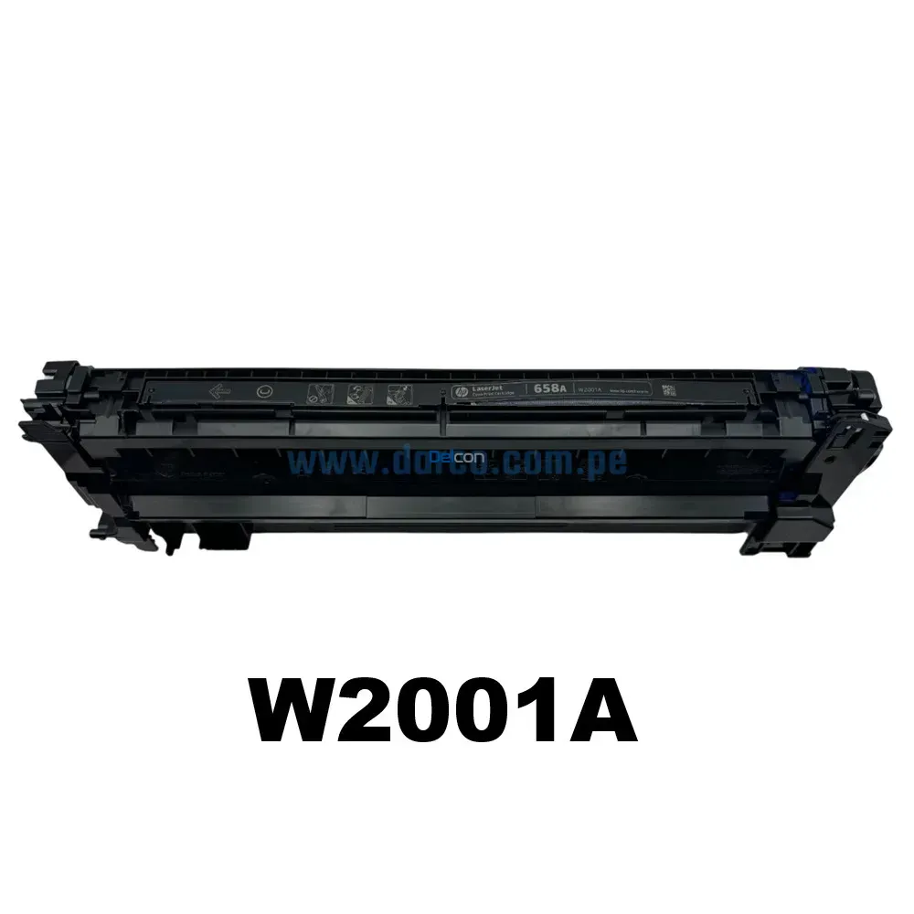 Toner Hp W2001A (658A) LaserJet M751 Cyan 6,000 Paginas - Imagen 3