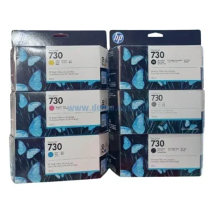 Kit De Tinta Hp 730 DesignJet T1600, T1700, T2600, (130ml) Original