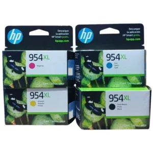 Kit De Tinta Hp 954XL OfficeJet pro 7720, 7740, 8210, 8720