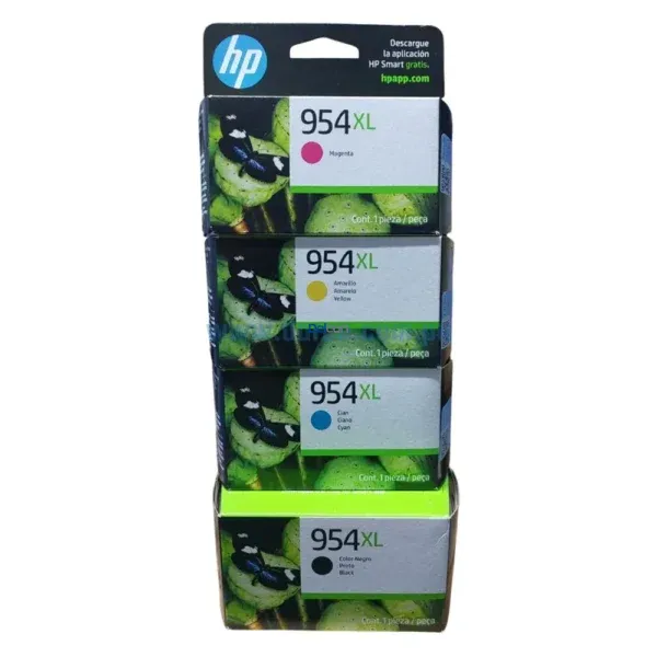 Kit De Tinta Hp 954XL OfficeJet pro 7720, 7740, 8210, 8720 - Imagen 3