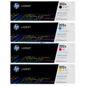 Kit Toner Hp LaserJet MFP M281, M254 (202A) Black, Cyan, Magenta, Yellow