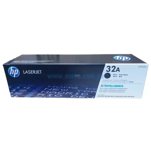 Tambor Drum HP CF232A 32A Pro M203, Mfp M227 Black