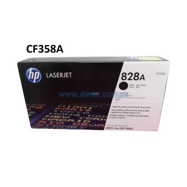 Tambor Drum HP CF358A 828A LaserJet M855 / M880 Negro