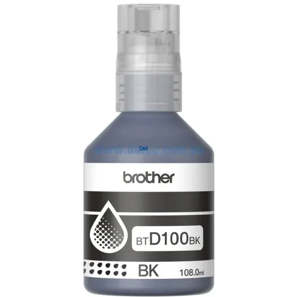 Tinta Brother BTD100BK DCP-T230 / DCP-T430W / DCP-T530DW / DCP-T730DW / MFC-T930DW Negro 108.0ml - Imagen 2