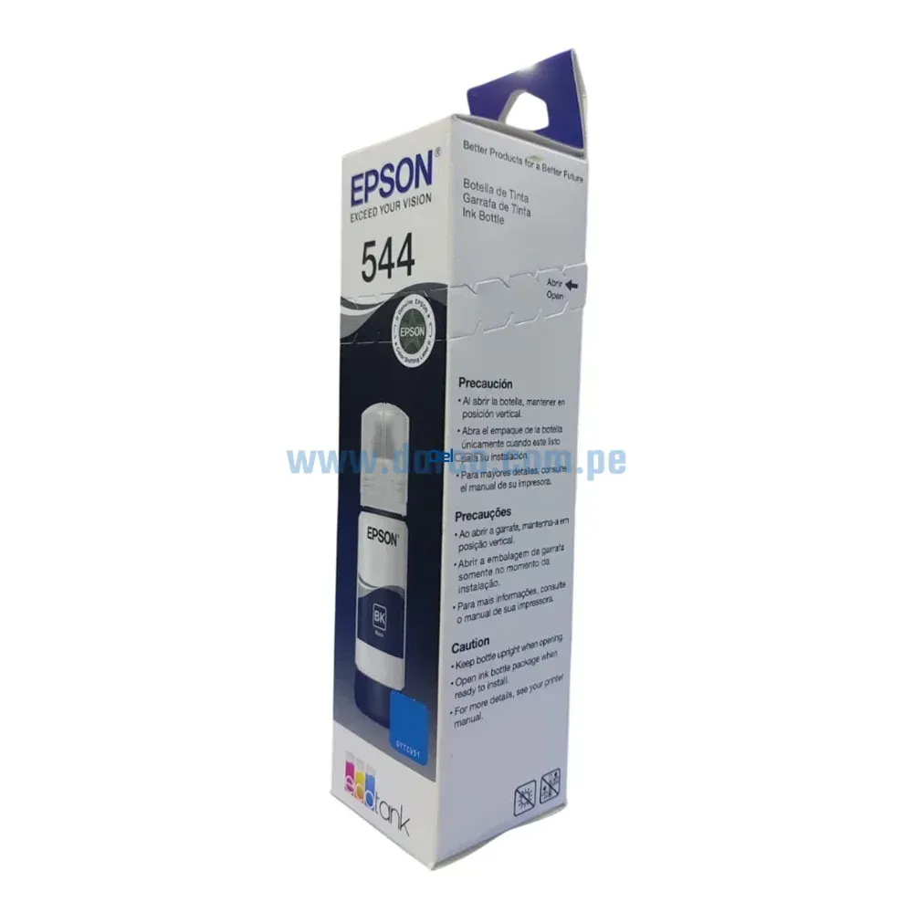 Tinta Epson T544120 544 Black Para L3210 / L3250 Original - Imagen 3