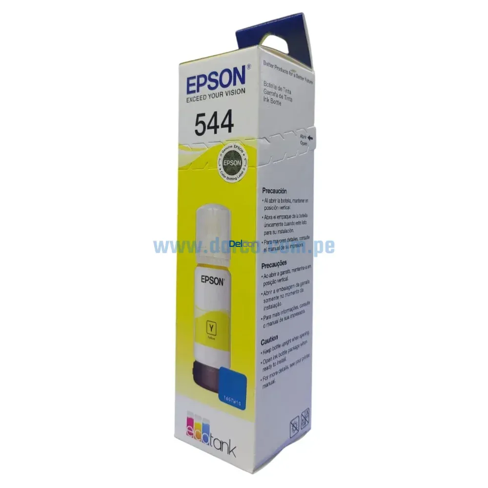 Tinta Epson T544420 544 Yellow Para L3210 / L3250 Original - Imagen 3