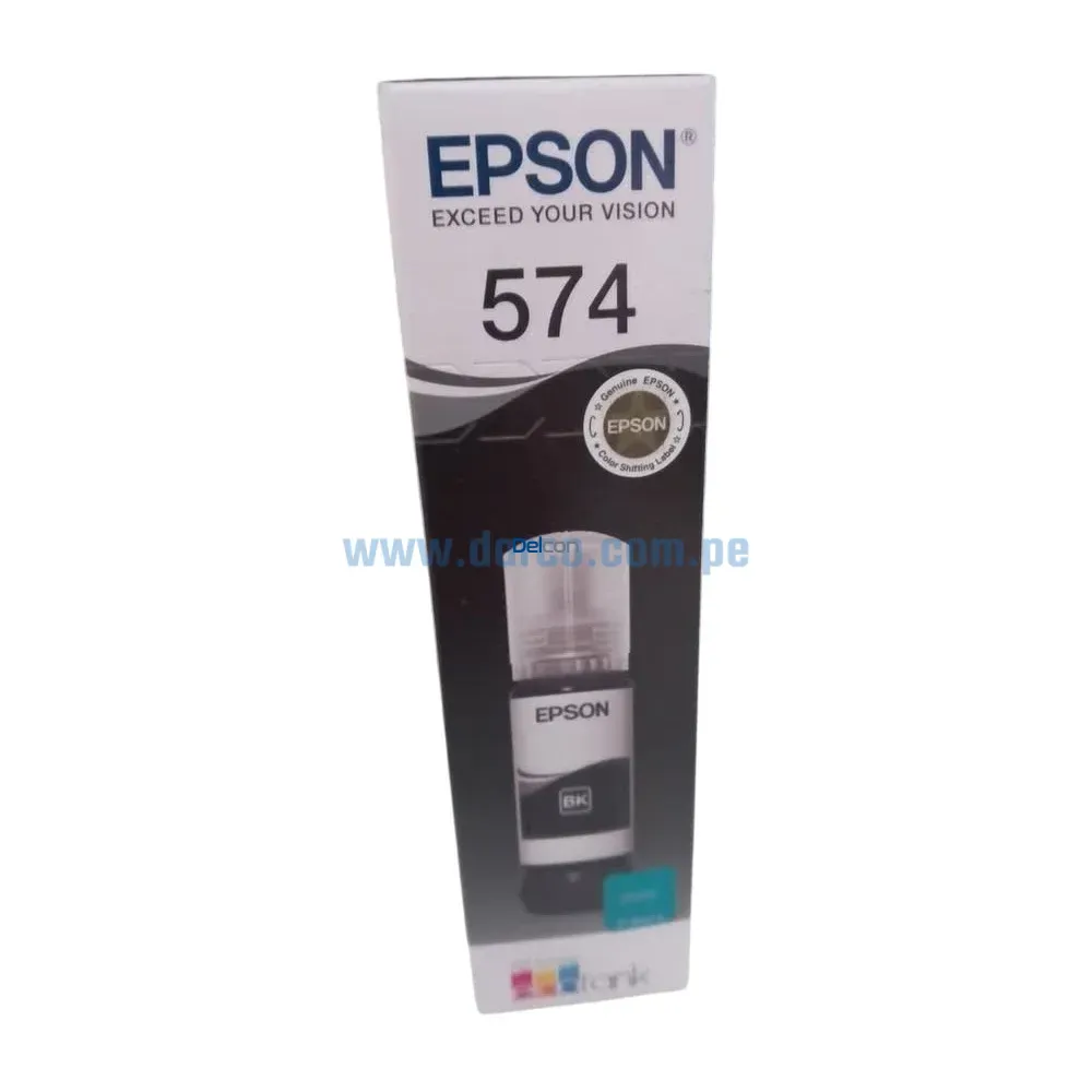 Tinta Epson T574120 (574) Black Para L8050, L18050 70ml