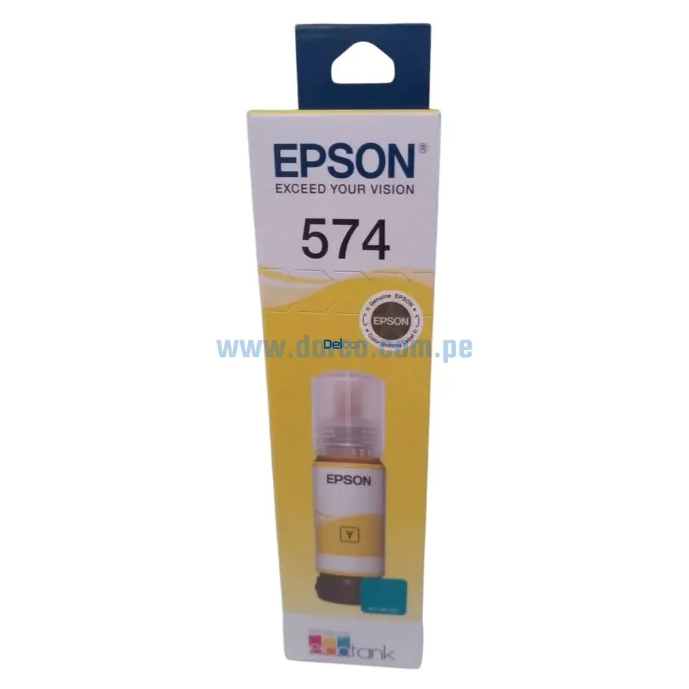 Tinta Epson T574420 (574) Yellow Para L8050, L18050 70 ml