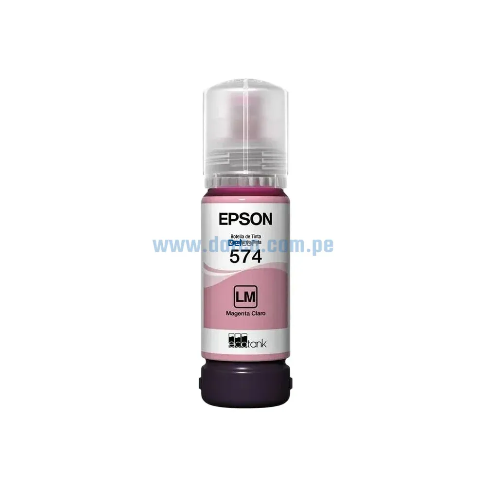 Tinta Epson T574620 (574) Magenta Claro Para L8050, L18050 70ml - Imagen 3