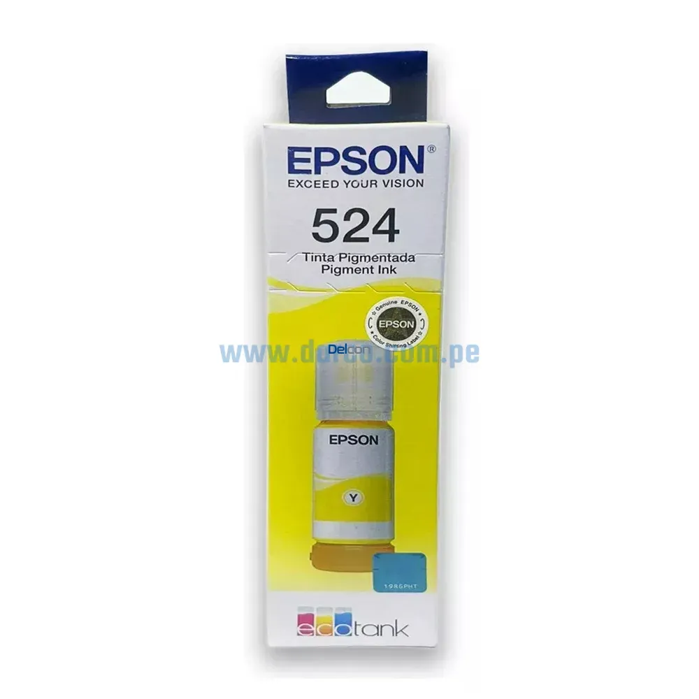 Tinta Epson T524420 (524) Yellow L15150 / L15160 17.26 ml.