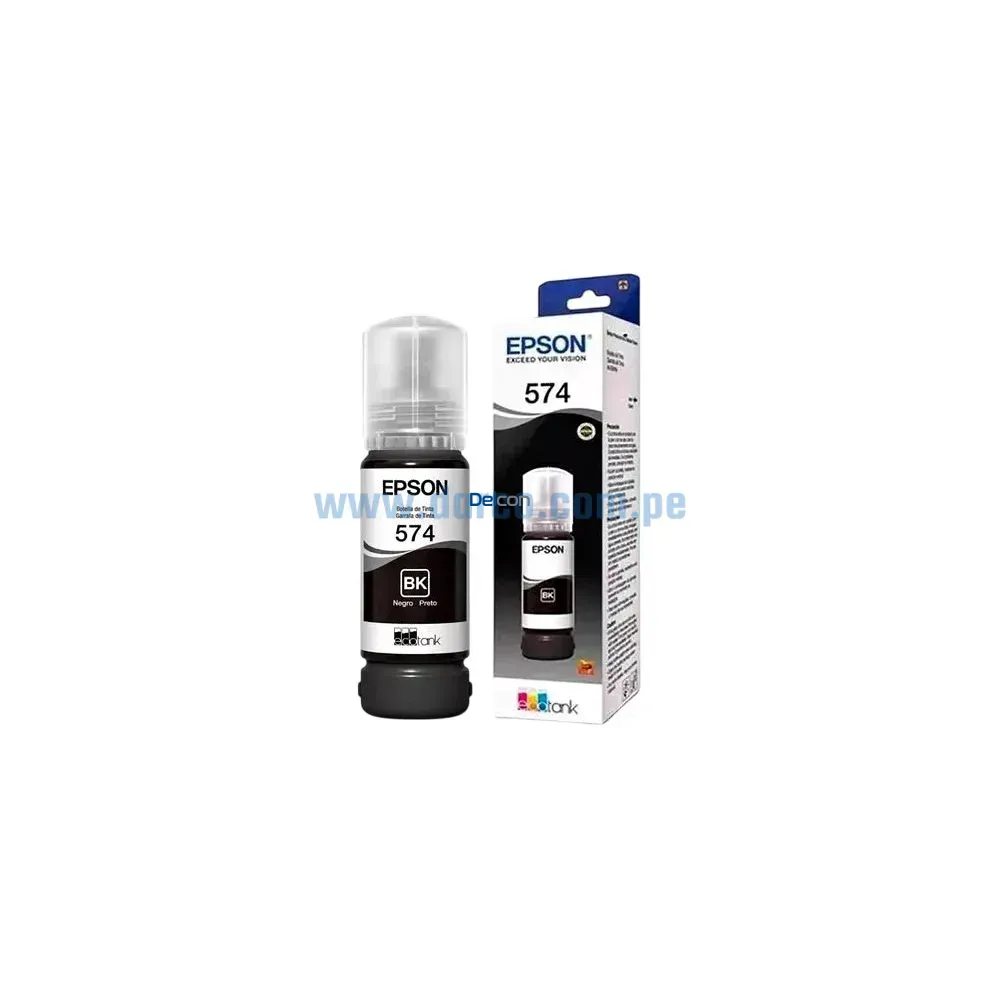 Tinta Epson T574120 (574) Black Para L8050, L18050 70ml - Imagen 2