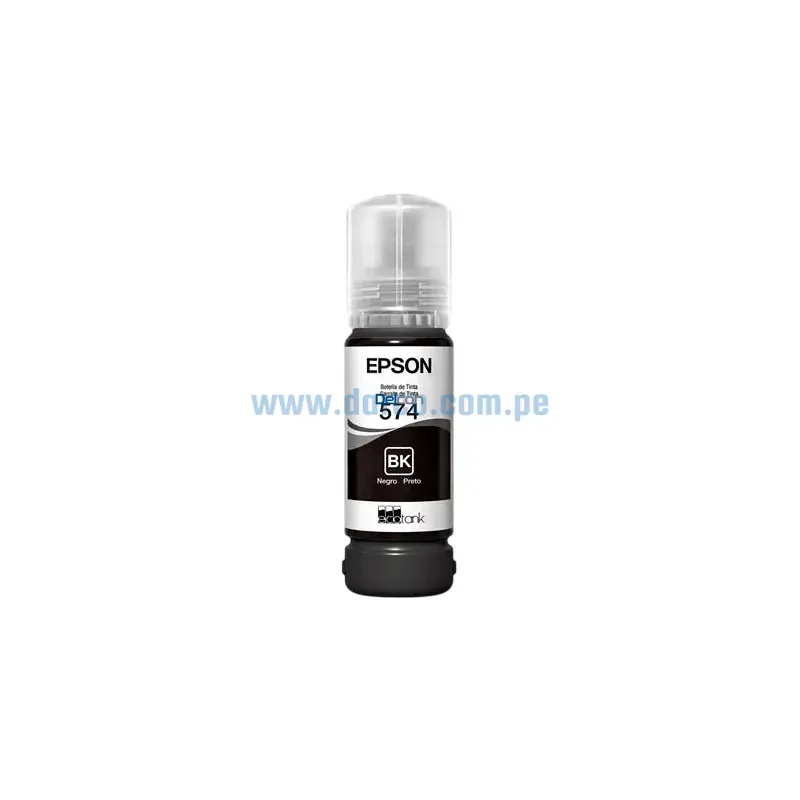 Tinta Epson T574120 (574) Black Para L8050, L18050 70ml - Imagen 3
