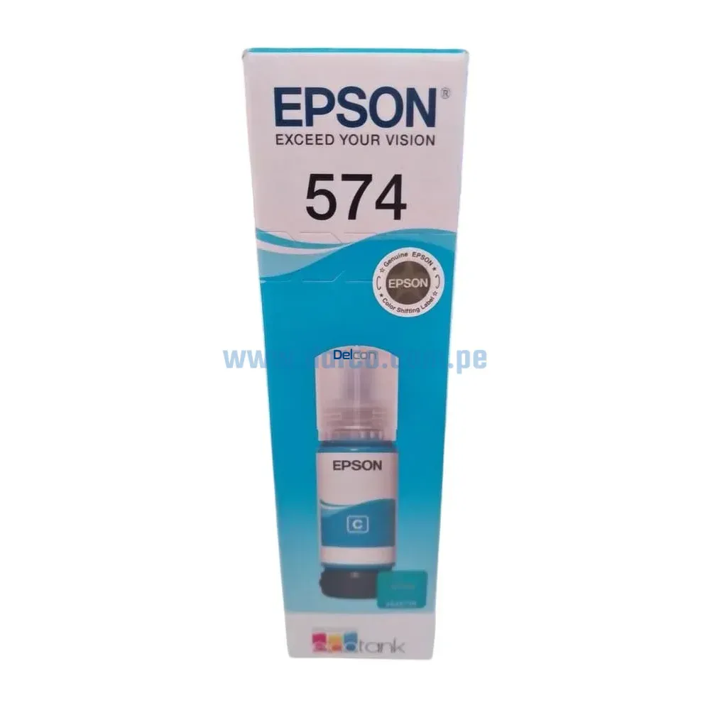 Tinta Epson T574220 (574) Cyan Para L8050, L18050 70ml