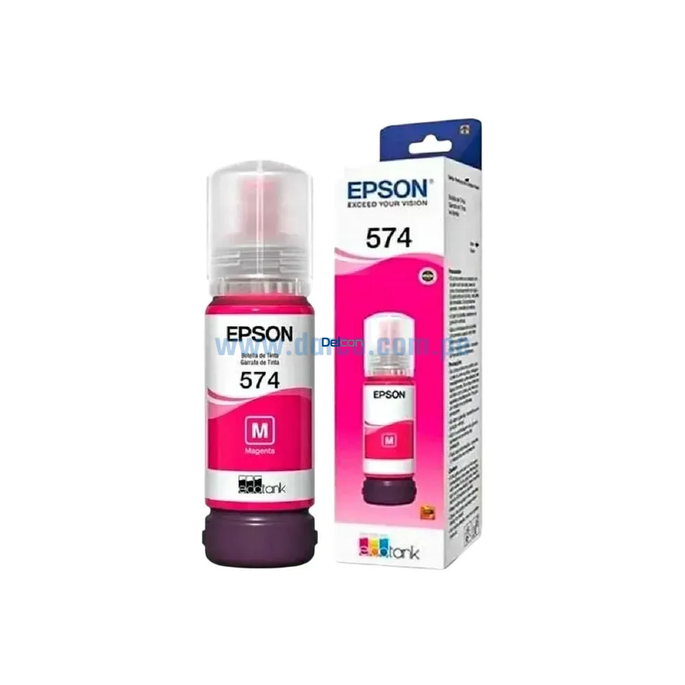 Tinta Epson T574320 (574) Magenta Para L8050, L18050 70 ml