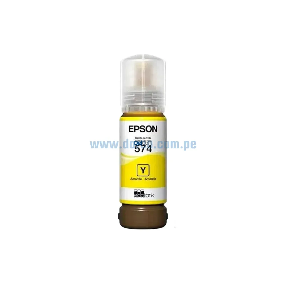 Tinta Epson T574420 (574) Yellow Para L8050, L18050 70 ml - Imagen 3