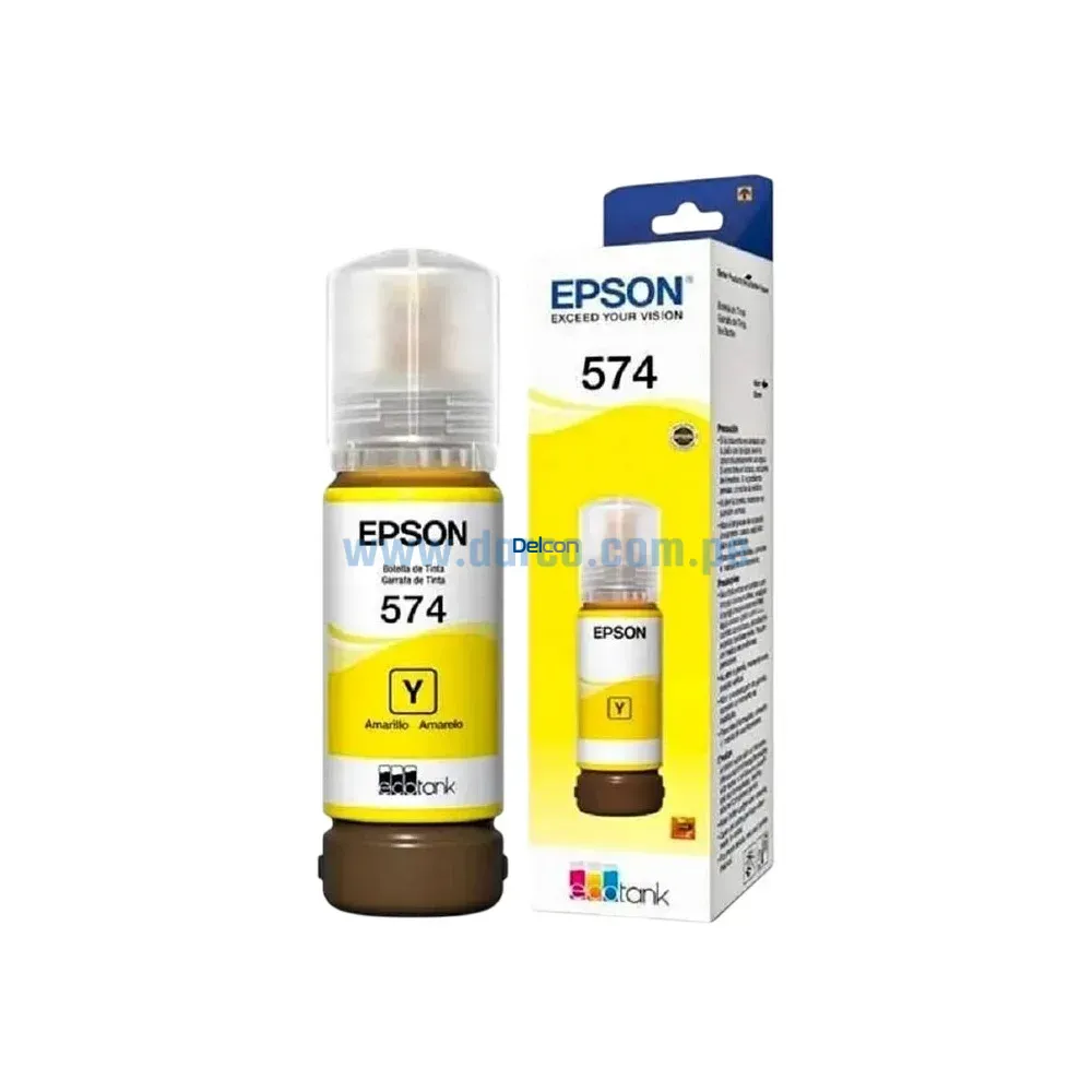 Tinta Epson T574420 (574) Yellow Para L8050, L18050 70 ml - Imagen 2