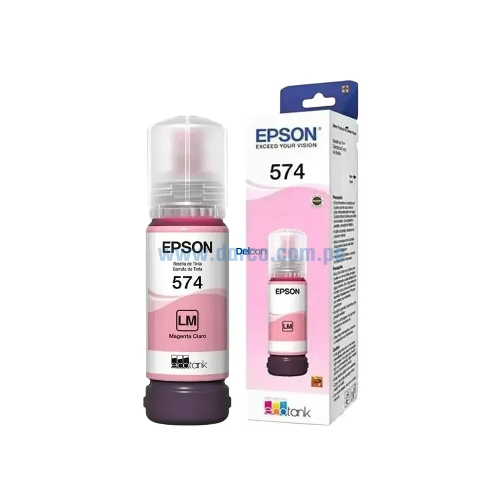 Tinta Epson T574620 (574) Magenta Claro Para L8050, L18050 70ml