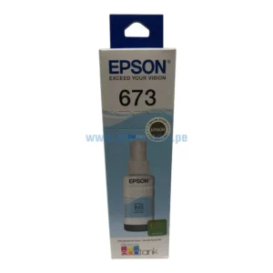 Tinta Epson T673520 (673) L800, L850, L1800, Light Cyan 70 ml.