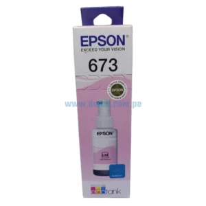 Tinta Epson T673620 (673) L800, L850, L1800, Light Magenta 70 ml.