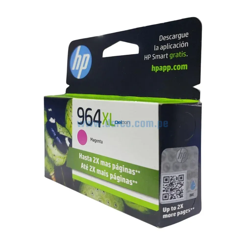 Tinta Hp 3JA55AL (964XL) OfficeJet pro 9010, 9016, 9018, 9020 Magenta - Imagen 3