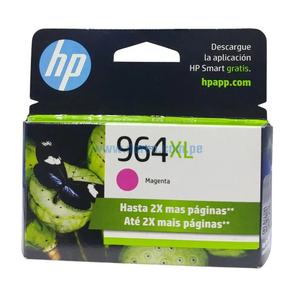 Tinta Hp 3JA55AL (964XL) OfficeJet pro 9010, 9016, 9018, 9020 Magenta