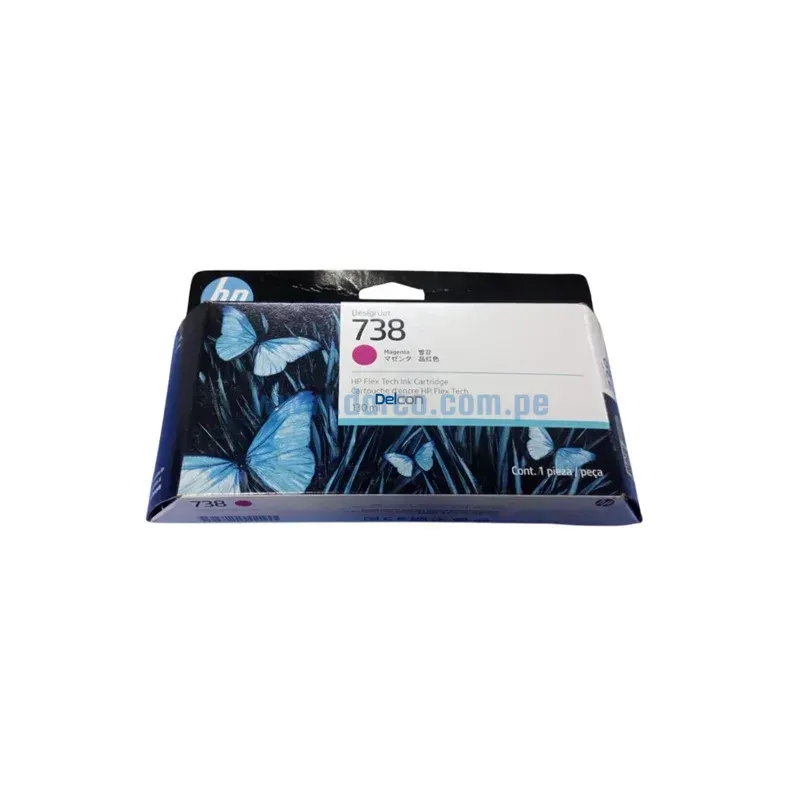 Tinta Hp 738 498N6A Magenta T850 / T950, 130ML Original - Imagen 3