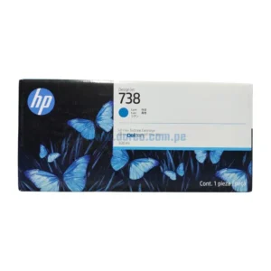 Tinta Hp 738 676M6A Cyan T850 / T950, 300ML Original
