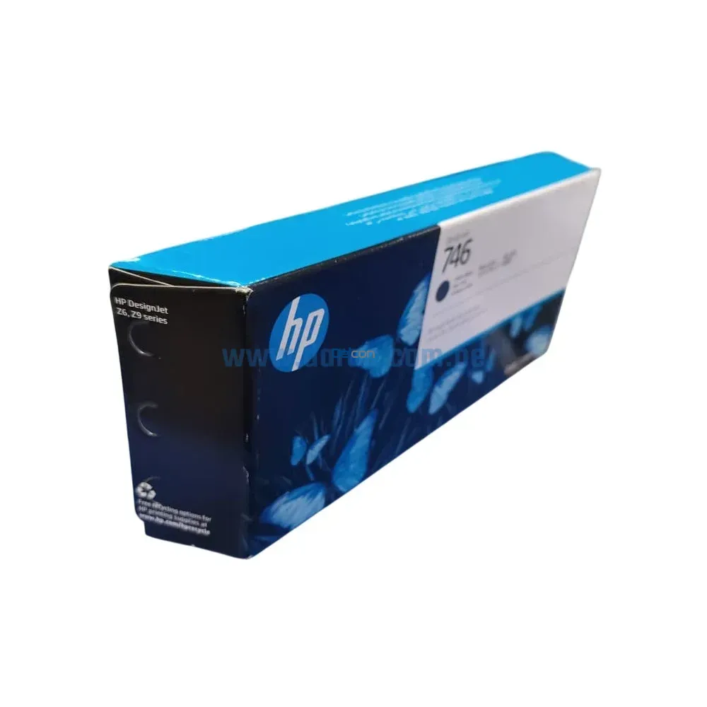 Tinta Hp 746 P2V83A DesignJet Z6 / Z9, 300ml Matte Black - Imagen 3