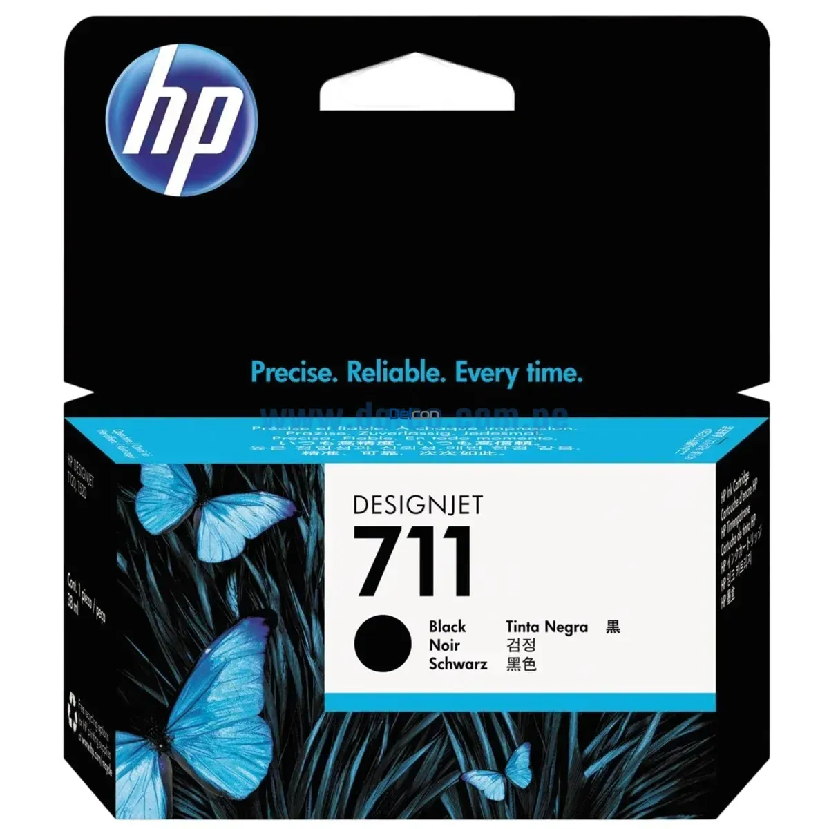 Tinta Hp CZ129A (711) Black DesignJet T130 / T530 38ml