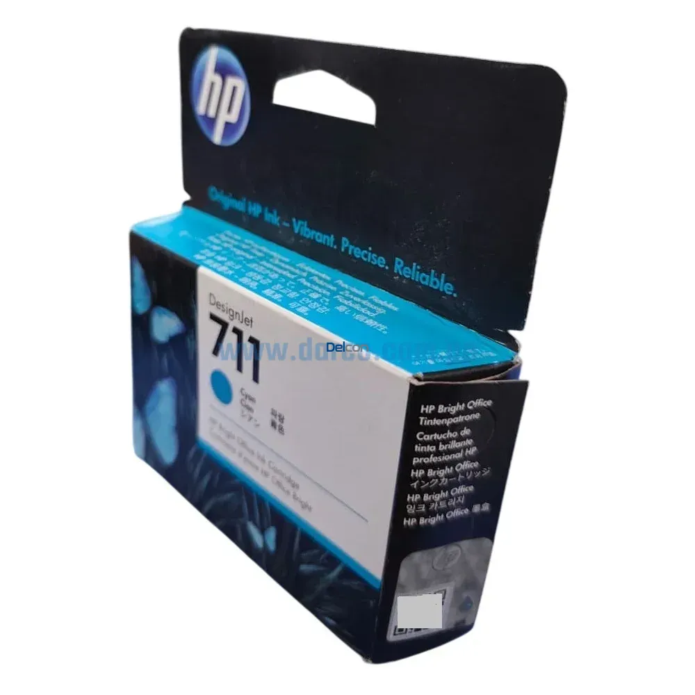 Tinta Hp CZ130A (711) Cyan DesignJet T130 / T530 29ml - Imagen 3