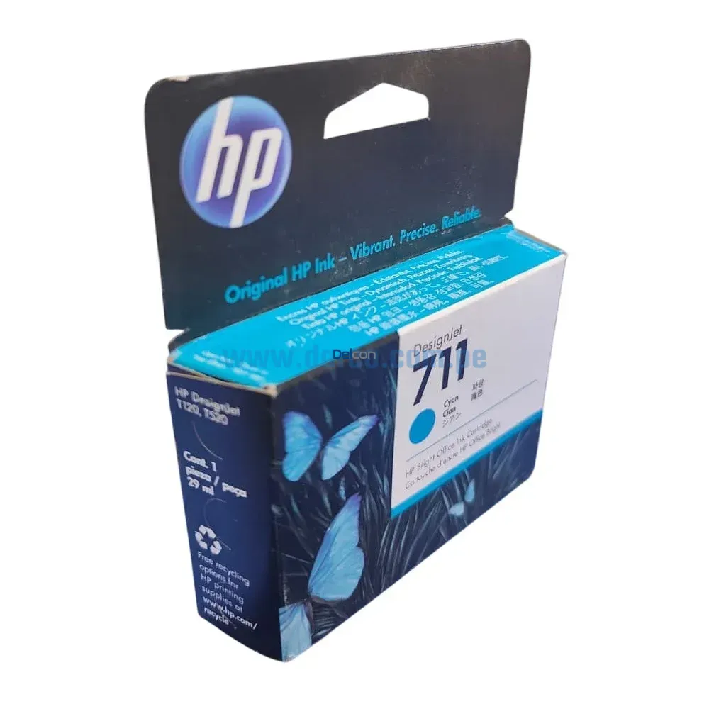 Tinta Hp CZ130A (711) Cyan DesignJet T130 / T530 29ml - Imagen 2