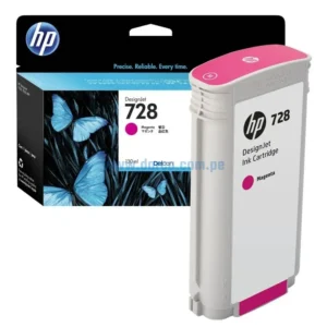 Tinta Hp F9J66A (728) 130ML DesignJet T830 / T730 Magenta