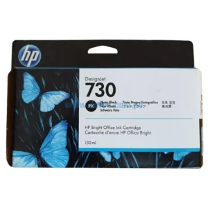 Tinta Hp P2V67A (730) 130ml DesignJet T1600, T1700, T2600 Photo Black