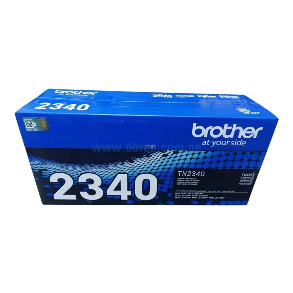 Toner Brother TN2340 HL-L2360DW, L2540DW, L2740, L2540 Black - Imagen 2