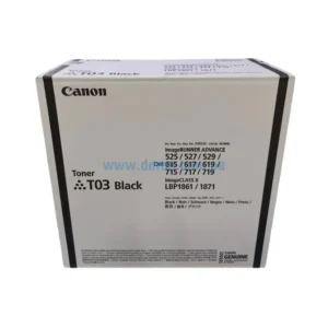 Toner Canon T03 imageRUNNER ADVANCE DX527i / DX529i / DX615i Negro