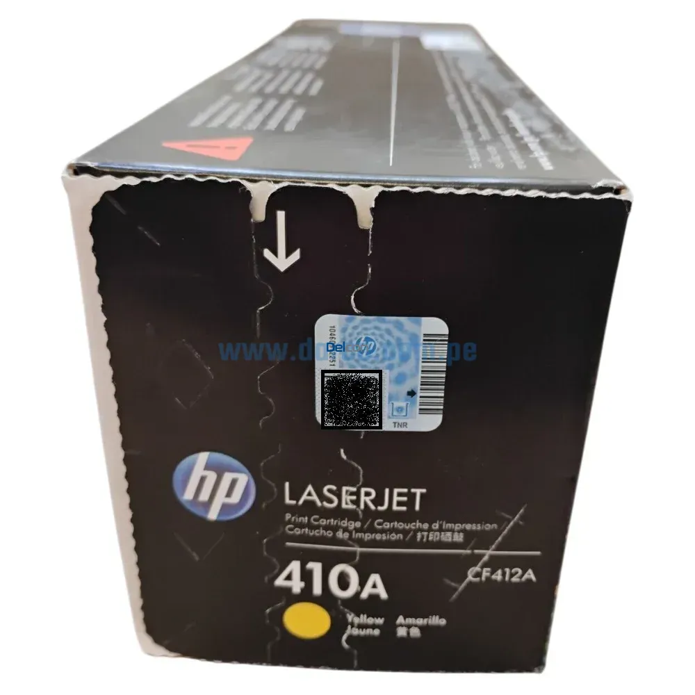 Toner Hp CF412A (410A) Yellow LaserJet MFP M477 / M452 - Imagen 2