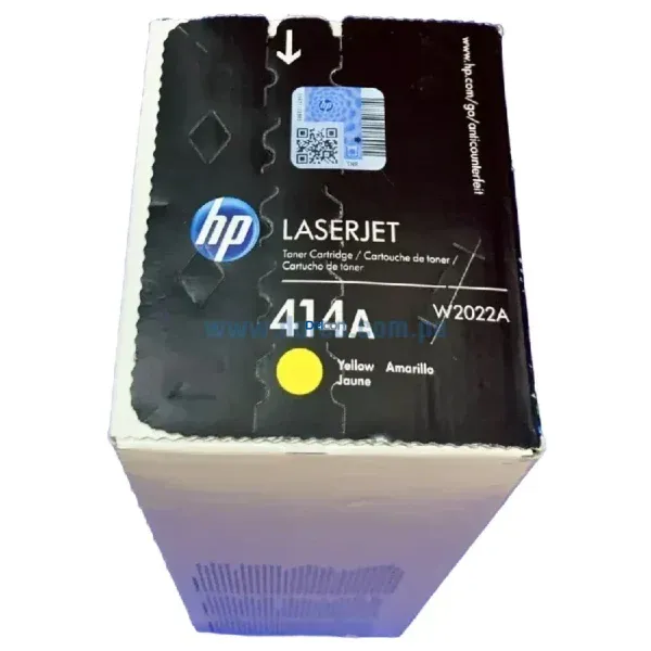 Toner Hp W2022A (414A) LaserJet Enterprise Pro M454 / MFP M479 Amarillo 2,100 Páginas - Imagen 3