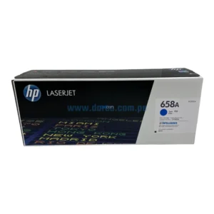 Toner Hp W2001A (658A) LaserJet M751 Cyan 6,000 Paginas