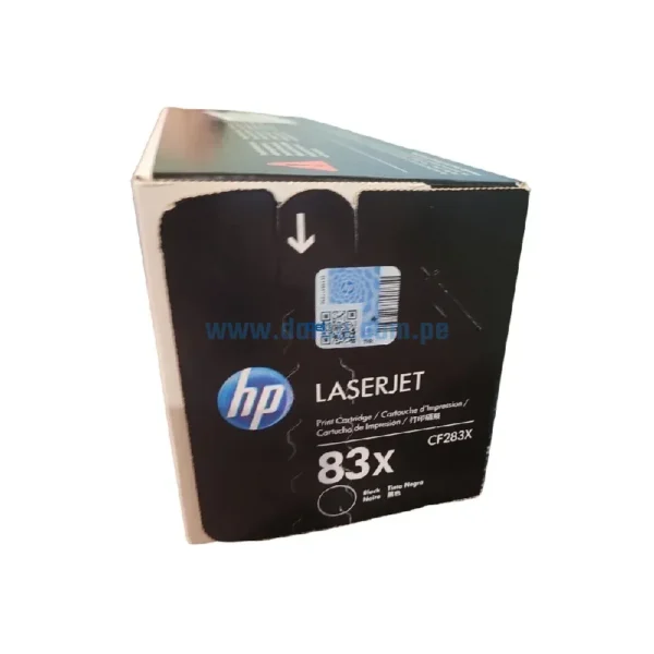 Toner Hp CF283X (83X) Laserjet Pro M125 / M201dw / m225dw Black 2.200 Páginas - Imagen 2