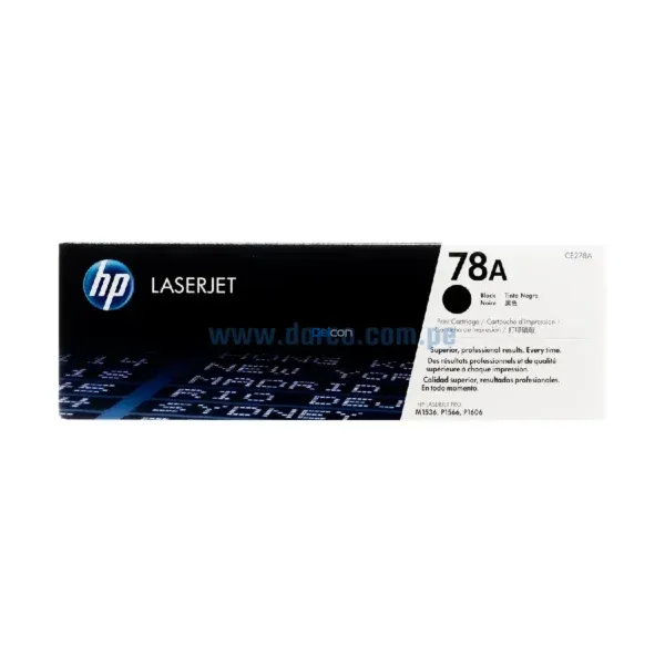 Toner Hp CE278A (78A) Laserjet Pro M1536 / P1606 / P1566 Black 2.100 Páginas - Imagen 2
