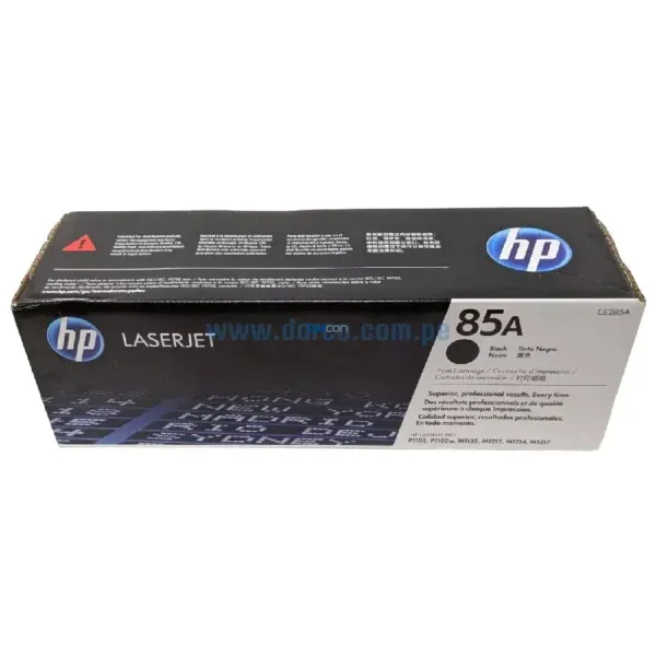 Toner Hp CE285A (85A) Laserjet P1102 / M1212nf / Pro M1132 Black 1.600 Páginas - Imagen 2