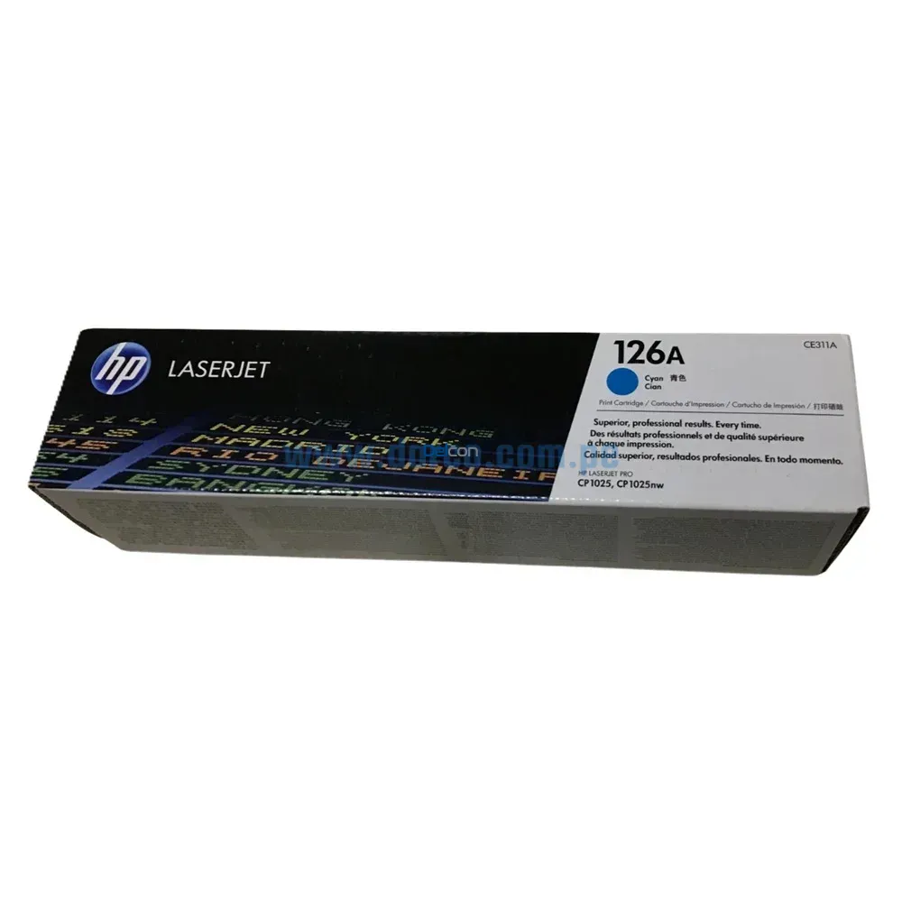 Toner Hp CE311A (126A) LaserJet MFP M175nw / M175a / M275 / Pro CP1025nw Cyan - Imagen 2