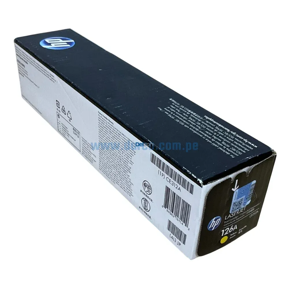 Toner Hp CE312A (126A) LaserJet MFP M175nw / M175a / M275 / Pro CP1025nw Yellow - Imagen 3