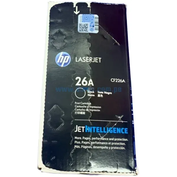 Toner Hp CF226A (26A) Laserjet Pro M402 / MFP M426 Black - Imagen 3