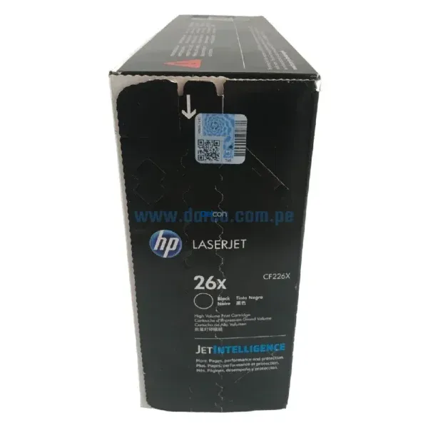 Toner Hp CF226X (26X) Laserjet Pro M402 / MFP M426 Black - Imagen 2