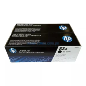 Toner Hp CF283AD (83AD) Dual Pack Laserjet Pro M125 / M127 / M201dw / m225dw Black 3.000 Páginas